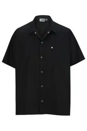 Edwards Unisex Snap Front Short Sleeve Chef Shirt