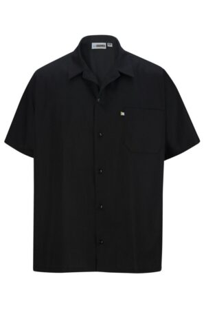 Edwards Unisex Button Front Short Sleeve Chef Shirt