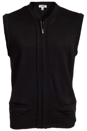 Edwards Unisex Full-Zip Heavyweight Acrylic Sweater Vest