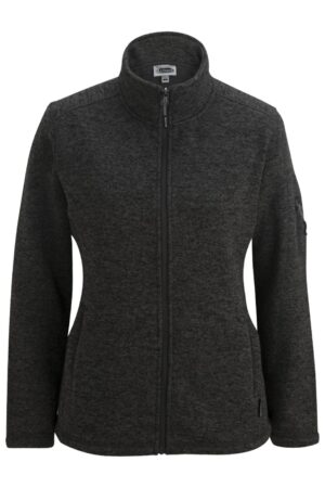 Edwards Ladies' Sweater Knit Fleece Jacket