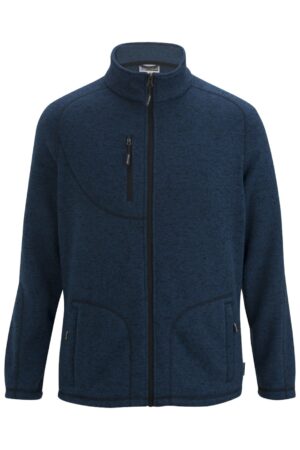 Edwards Men's Sweater Knit Fleece Jacket