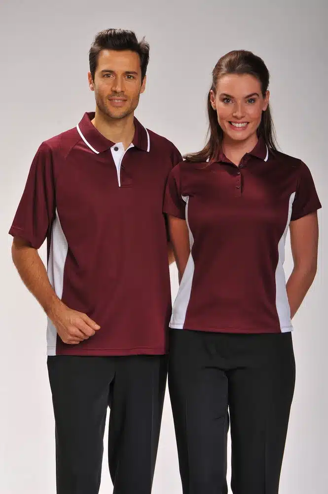 Ladies' Hi-Performance Anti-Microbal Color Blocked Moisture Wicking Polos