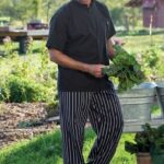 Black w/ White Stripe