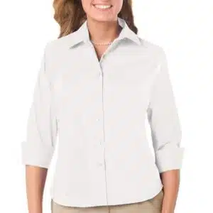 Ladies' Easy Care Stretch Poplin Blouse