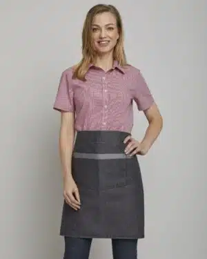 Contrast Denim Bistro Apron