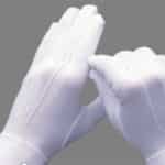 Heavy Weight White Serving Gloves 12 Pairs