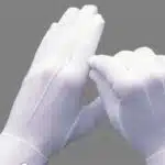 Heavy Weight White Serving Gloves 12 Pairs