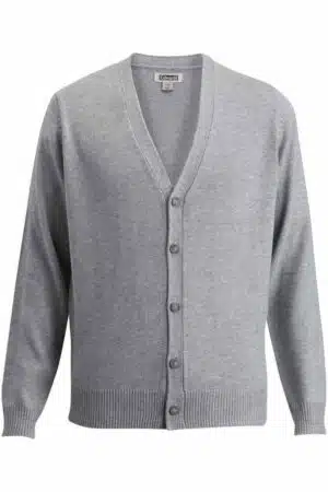 Edwards Unisex Jersey Knit Acrylic Cardigan with No Pockets