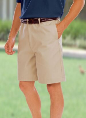Men's Flat Front Shorts
