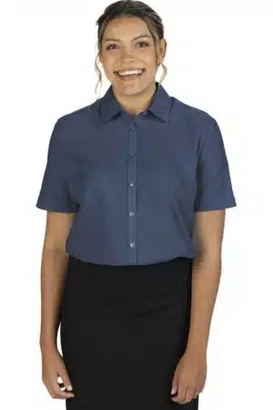 Ladies' Short Sleeve Essential Broadcloth Shirt