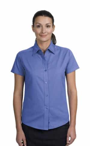 Ladies' Short Sleeve Easy Care Shirt Restaurant Uniform