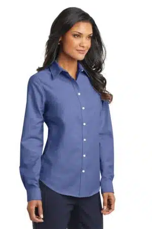 Ladies' ProFormance Oxford Long Sleeve Shirt