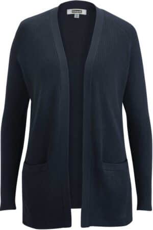 Edwards Ladies' Open Front Cardigan with Pockets
