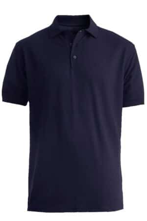 Edwards Men's Blended Pique Short Sleeve Polo