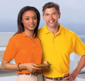 Men's Teflon Treated Pique Polo Short Sleeve