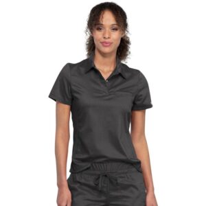 Cherokee Women's Snap Front Polo Shirt