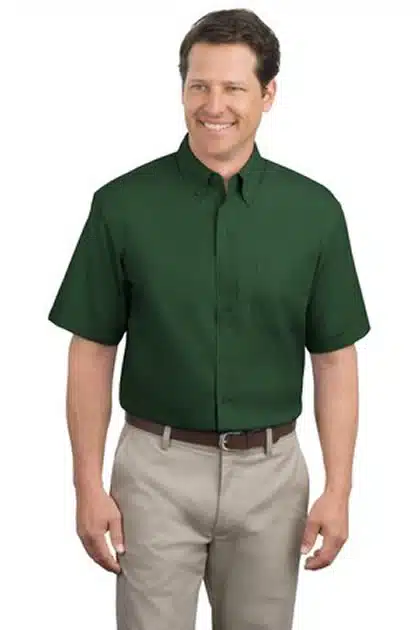Unisex Short Sleeve Easy Care Shirt Restaurant Uniform Unisex Short Sleeve Easy Care Shirt Restaurant Uniform