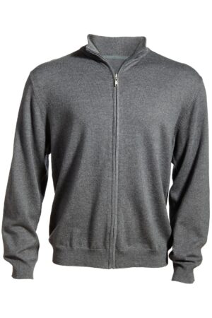 Edwards Unisex Full-Zip Fine Gauge Sweater