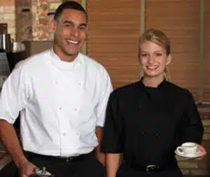 Unisex Short Sleeve Bistro Gourmet Shirt