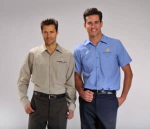 Solid Colored Short Sleeve Shirts