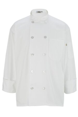 Edwards Unisex 10 Button Long Sleeve Chef Coat